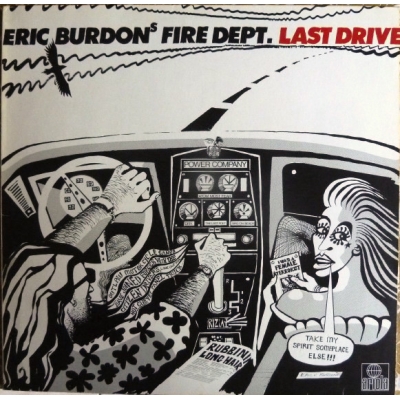  Eric Burdon's Fire Dept. ‎– Last Drive (Zeer goede staat, hoes VG+ en vinyl VG+) Ariola 202 800-320